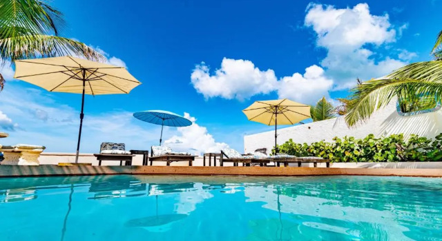 Коттедж Caprice 14 - Oceanfront Villa - Gated Community with Pool