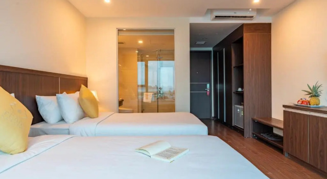 Двухместный номер Deluxe с видом на море Pearl Hotel Tuan Chau - Ha Long