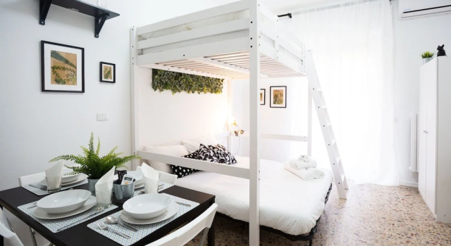 Апартаменты c 1 комнатой с балконом Home Hotel -  Anacreonte 7