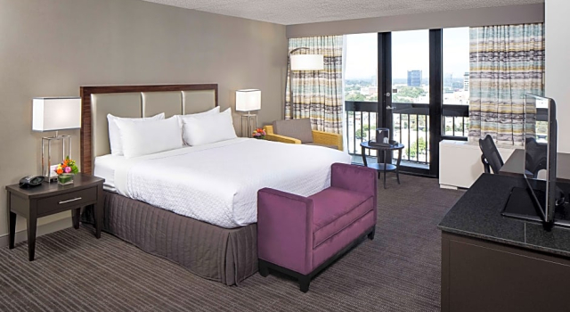 Двухместный люкс c 1 комнатой Peachtree Hotel Midtown Atlanta