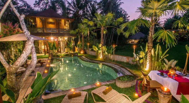 Люкс с видом на бассейн Gusde Tranquil Villas