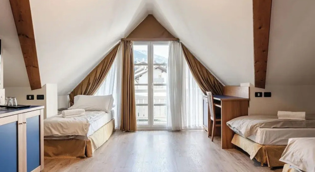 Четырёхместный номер Classic Hotel garni Meledrio