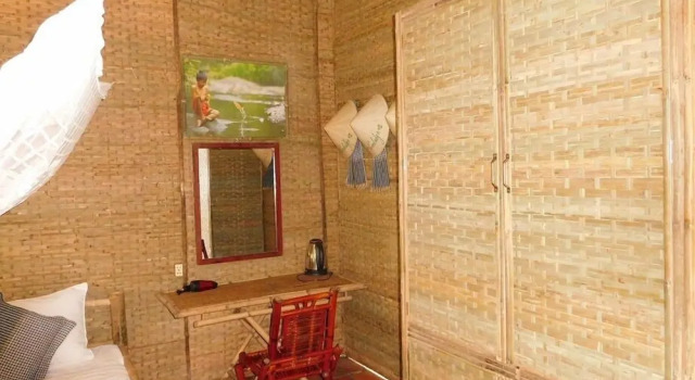 Трёхместный номер Standard с видом на сад Mekong Ecolodge
