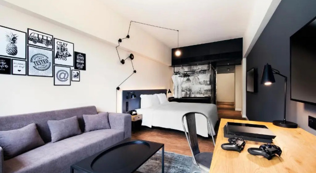 Двухместный номер Penta PlayerPad Pentahotel Hong Kong, Tuen Mun