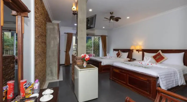 Двухместный семейный номер Deluxe с балконом The Five Senses Boutique Hotel