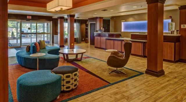 Кровать в общем номере Fairfield by Marriott Russellville