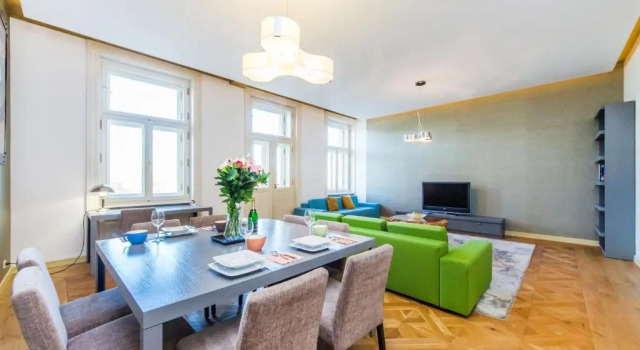 Bellevue Apartment, Забронировать Апартаменты/квартира Прага Чехия, рядом с Каролинум