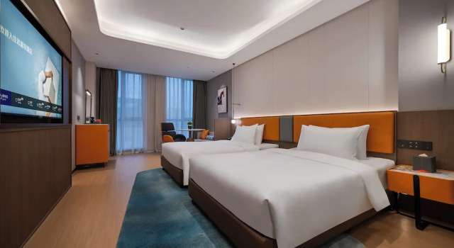 Двухместный номер Deluxe Novotel Hangzhou Xintiandi