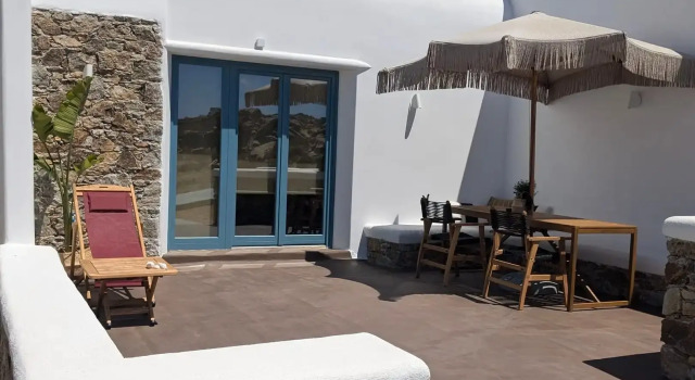Люкс Deluxe с видом на море Отель Thronos Suites