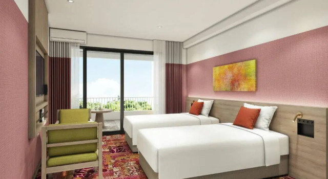 Двухместный номер Superior с видом на город TWIN LINE HOTEL YANBARU OKINAWA JAPAN Formerly Okinawa Suncoast Hotel