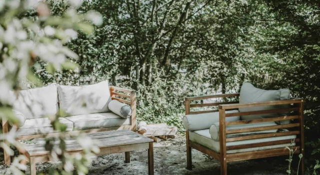 Wooden Soul : duplex 2 chambres avec jardin commun