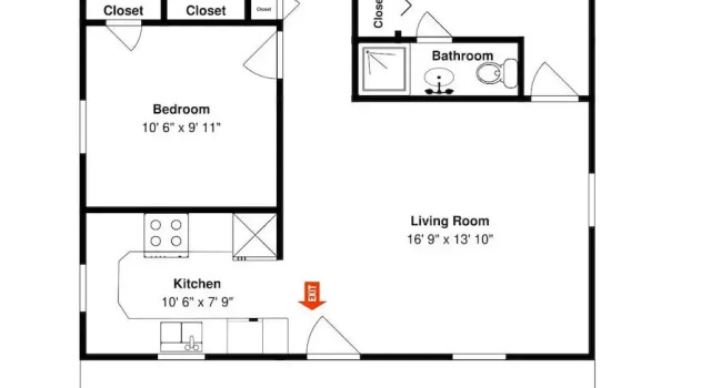 Студия Ankers Away by Topsail Realty