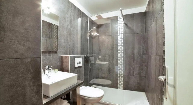 Двухместный номер Standard с видом на море Logis- Hôtel de la Baie de Wissant & Appartements