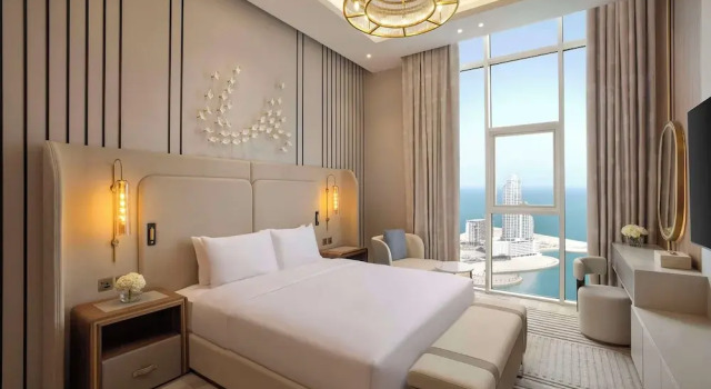 Номер Standard Пентхаус с панорамным видом Hilton Bahrain City Centre Hotel & Residences