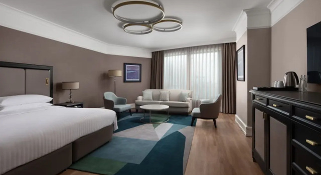 Двухместный номер Standard с видом на море Istanbul Marriott Hotel Pendik