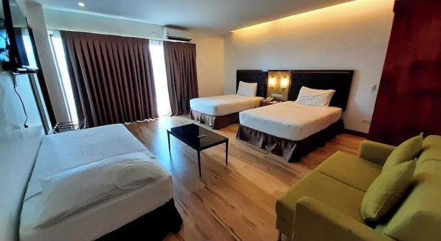 Четырёхместный семейный номер Standard Aozora Seaside Mactan
