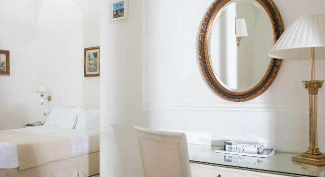 Трёхместный номер с видом на сад Hotel Syrene