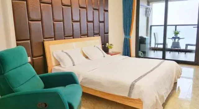 Люкс с 2 комнатами с видом на море Beihai 818 Hotel Apartment (Beibuwan No.1 Branch)