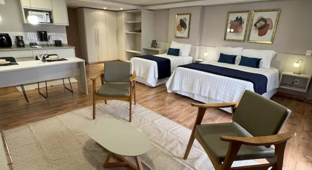 Номер Deluxe Hotel Flat Afonso Pena