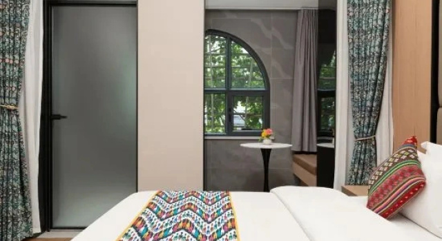 Семейный люкс с 2 комнатами Kashgar Tengjuji Homestay