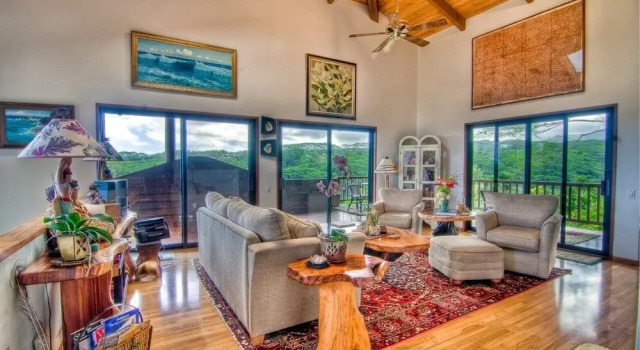 Kumulani 3 Bedroom Home by RedAwning, Κράτηση Διακοσστικό σπίτι Kalihiwai state of Hawaii