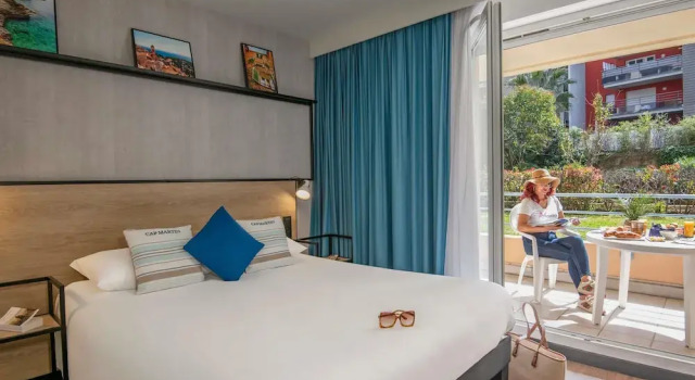 Двухместный номер Superior с балконом Ibis Roquebrune Cap Martin Menton