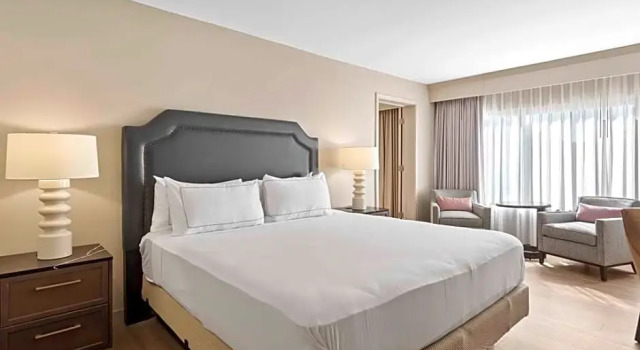 2 soveværelser i dobbelt suite DoubleTree by Hilton Columbus