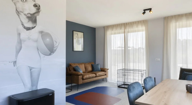 Коттедж с видом на сад Dormio Resort Nieuwvliet-Bad