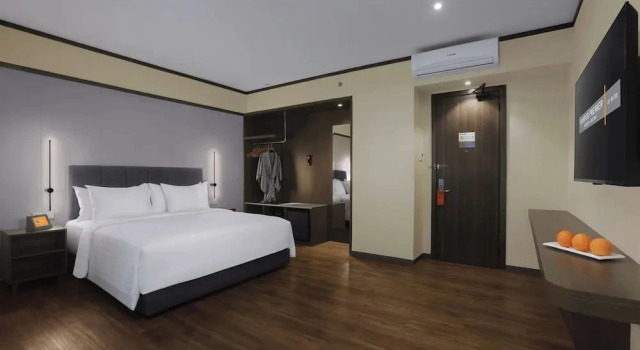 Двухместный люкс с видом на город Harper Premier Nagoya Batam