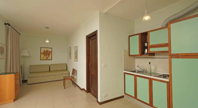 Апартаменты с 2 комнатами с видом на озеро Residence Arca