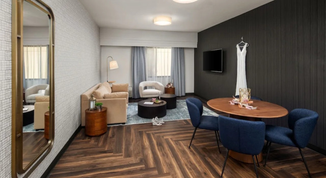Люкс c 1 комнатой Courtyard Mankato Marriott