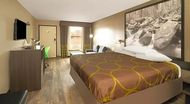 Dobbelt i kælderen suite Super 8 Cleveland