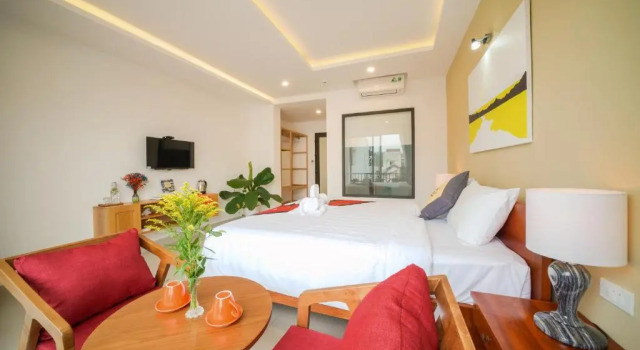 Двухместный номер Deluxe с балконом Tam Hong Phuc Homestay Hoi An