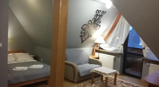 Студия с балконом Apartamenty Malinka