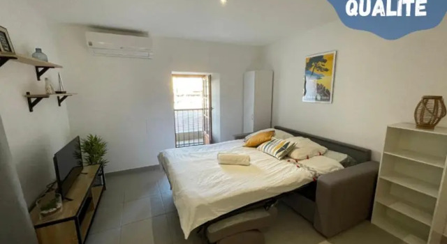 Studio Serena - Vieux port de Bastia - Clim - Wifi, Забронировать Апартаменты/квартира Апартаменты Бастия, рядом с Пляж Тога, Апартаменты/квартира