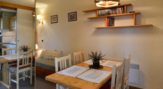 Belle Plagne Divisible Studio on the Slopes for 4 People of 28 mÂ² Ay40, Забронировать Отель Бель-Плань Ла-Плань-Тарантез