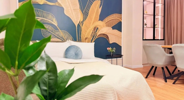 Двухместные апартаменты Comfort Ivory Residence Apartments Modern Style