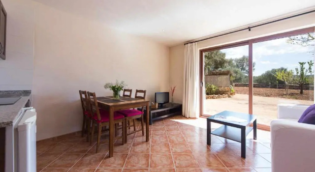 Апартаменты с 2 комнатами с видом на бассейн Finca Cas Contador Mallorca