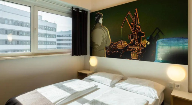 Двухместный номер B&B Hotel Duisburg Hbf-Süd