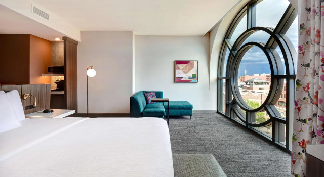Двухместный номер Deluxe Hilton Garden Inn Kalamazoo Downtown