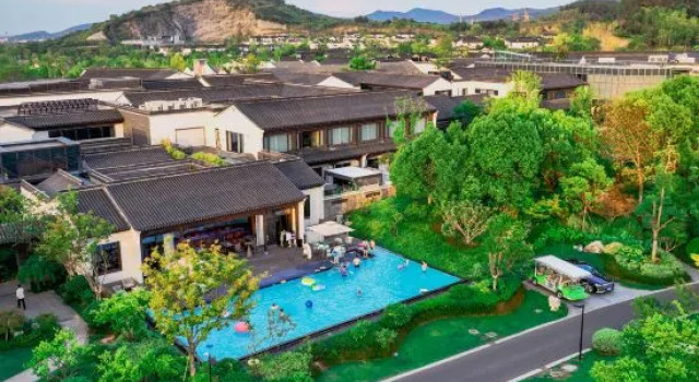 Yixing loong retreat xishan hotel, Varaa Hotelli Hotellit Wuxi uima-altaalla, Uima-allas