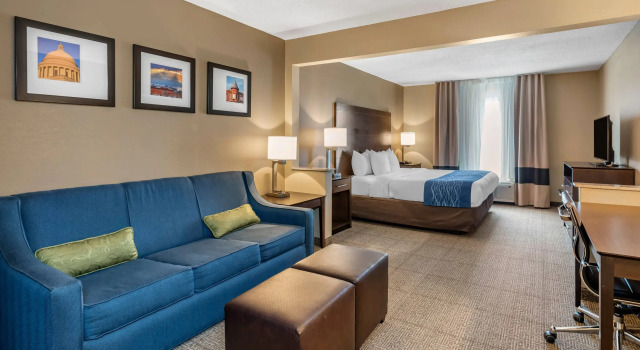 Двухместный люкс Comfort Inn & Suites Bryant - Benton