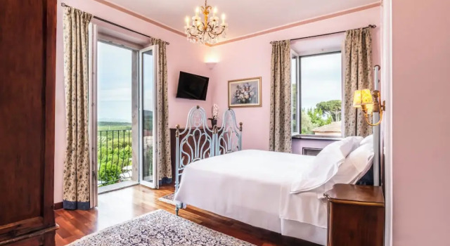 Номер Deluxe с видом на озеро Villa Clodia Relais