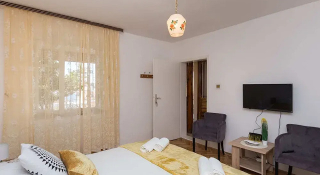 Апартаменты Sunset Bay Room - Double Room With Terrace and Partial Sea View