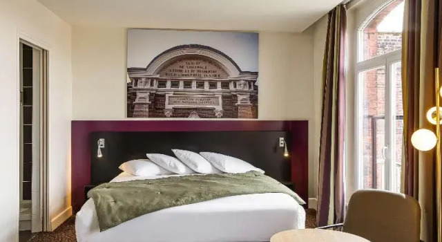 Двухместный люкс Mercure Lille Roubaix Grand Hôtel