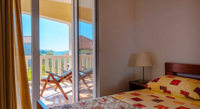 Апартаменты с 2 комнатами с балконом Apartments Mladenka
