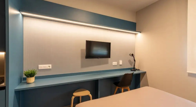 Двухместная студия Executive Residencia Universitaria Resa San Mamés