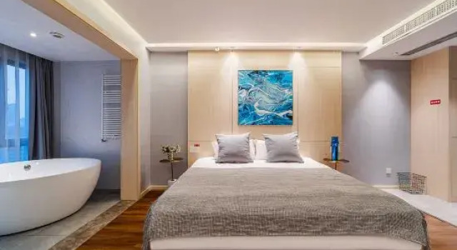 Люкс с 3 комнатами CYBO Sation SSAW Hotel Chunxi Road Tianfu Square Chengdu