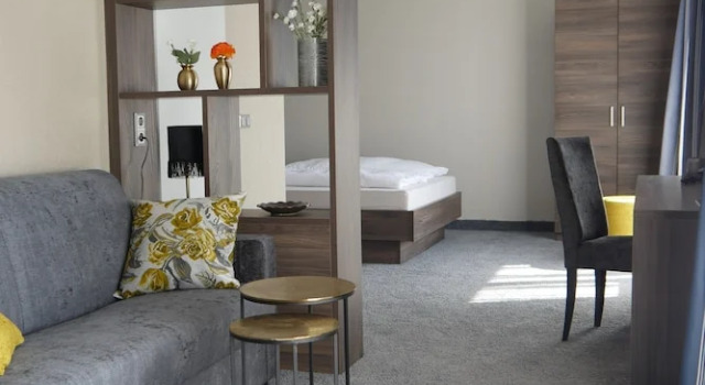 Одноместный полулюкс с балконом NaturKulturHotel Stumpf