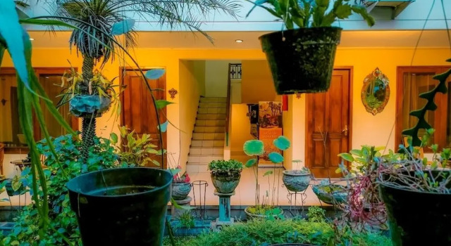 Superior quarto 2 quartos com vista para o jardim Mandala Wisata Boutique Hotel